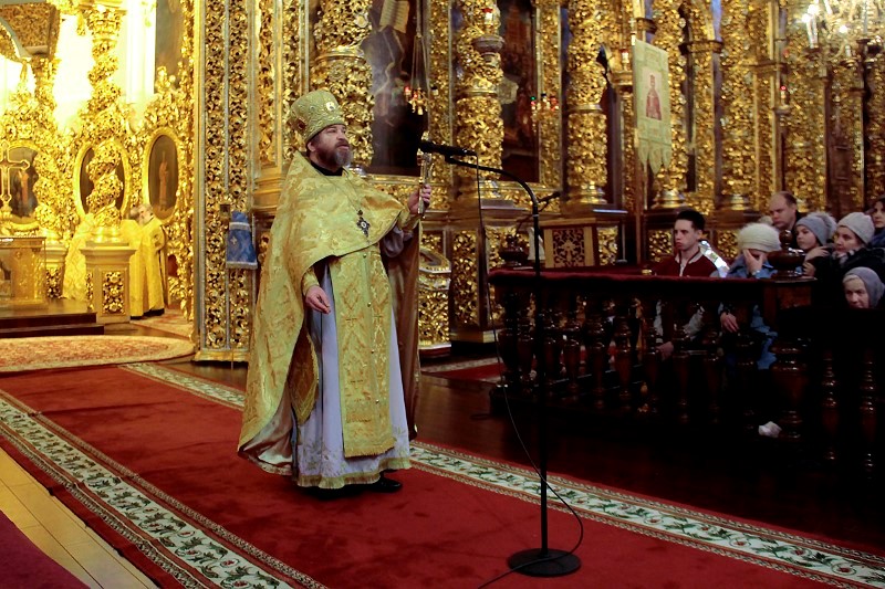 Проповедь старшего священника Свято-Успенского кафедрального собора протоиерея Михаила Горового